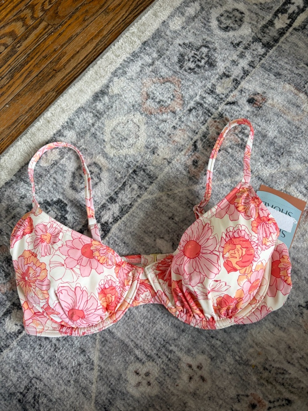 Shade & Shore Floral Underwire Bikini